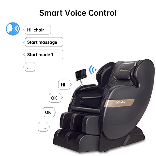 Real Relax 2022 Massage Chair of Dual-core S Track Recliner with Smart Voice ...