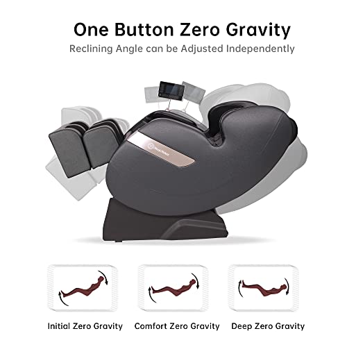 Real Relax 2022 Massage Chair of Dual-core S Track Recliner with Smart Voice ...