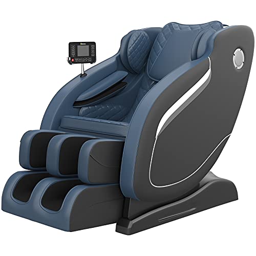 Real Relax Massage Chair, Thai Yoga Stretch 3D SL-Track Zero Gravity, Full Bo...