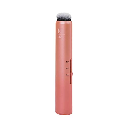 Real Techniques Custom Complexion Foundation 3-in-1 Brush, Custom Slide For F...