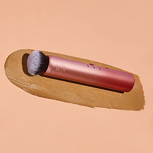 Real Techniques Custom Complexion Foundation 3-in-1 Brush, Custom Slide For F...
