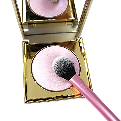 Real Techniques Professional Setting Makeup Brush, Helps Lock in Foundation a...