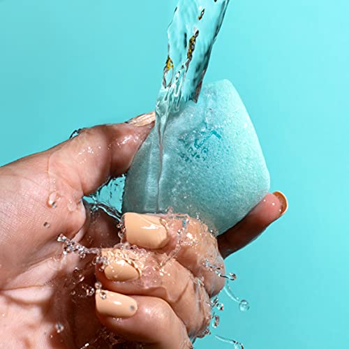 Real Techniques Sponge +, Beauty Makeup Blender for Foundation, Blend + Matif...