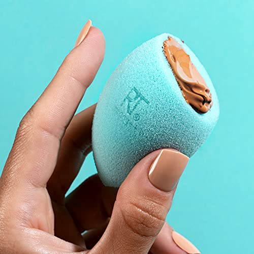 Real Techniques Sponge +, Beauty Makeup Blender for Foundation, Blend + Matif...