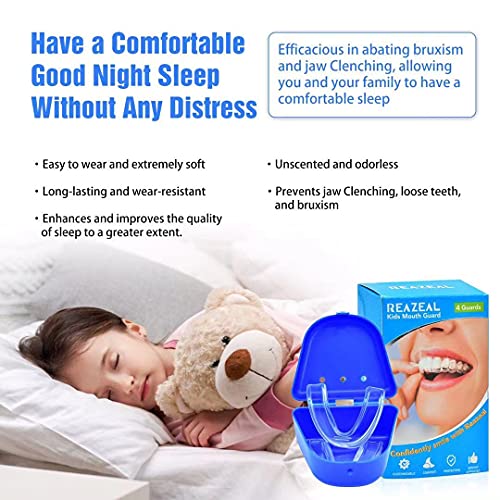 Mouth Guard for Kids, Kids Mouth Guard for Teeth Grinding at Night – Effectiv...