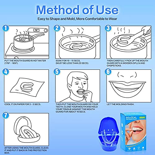 Mouth Guard for Kids, Kids Mouth Guard for Teeth Grinding at Night – Effectiv...