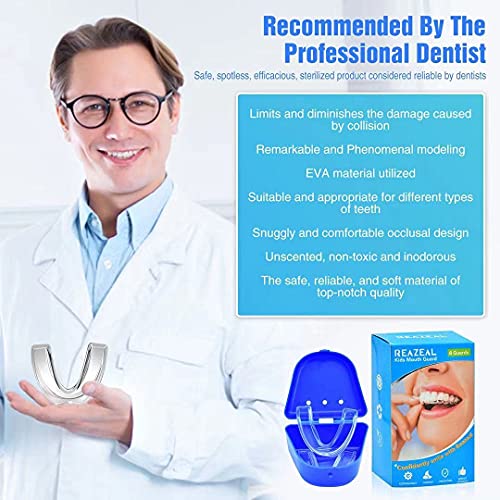 Mouth Guard for Kids, Kids Mouth Guard for Teeth Grinding at Night – Effectiv...