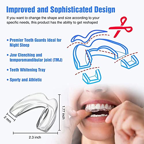 Mouth Guard for Kids, Kids Mouth Guard for Teeth Grinding at Night – Effectiv...