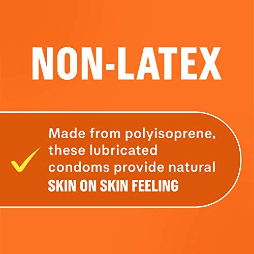 Durex Avanti Bare Real Feel Condoms, Non Latex Lubricated Condoms for Men wit...