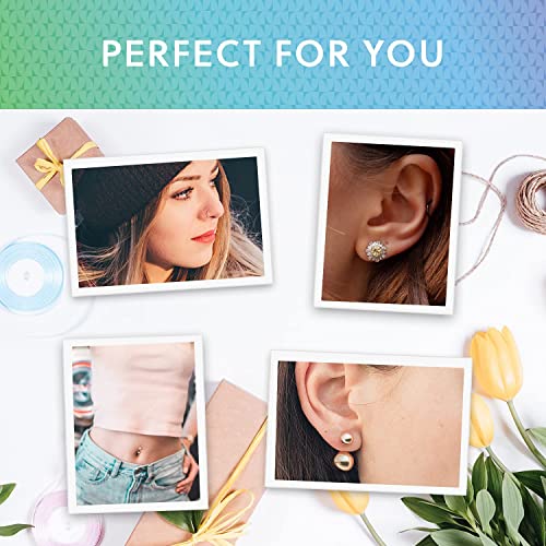 Recuren Plus Piercing Aftercare Spray Solution to Shrink Piercing Bumps Suita...