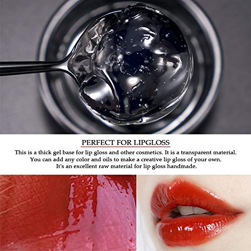 Reddhoon 2 Pack Moisturize Lip Gloss Base, Clear Lip Gloss Base Oil Material ...