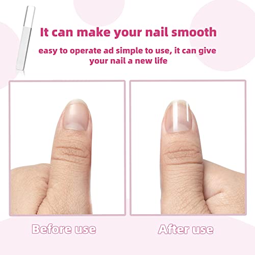 RedFlow Glass Nail File,Nail Buffer Set Contains 7 Nano Glass Nail Files ,Pro...