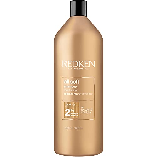 Redken All Soft Shampoo | For Dry/Brittle Hair | Provides Intense Softness an...