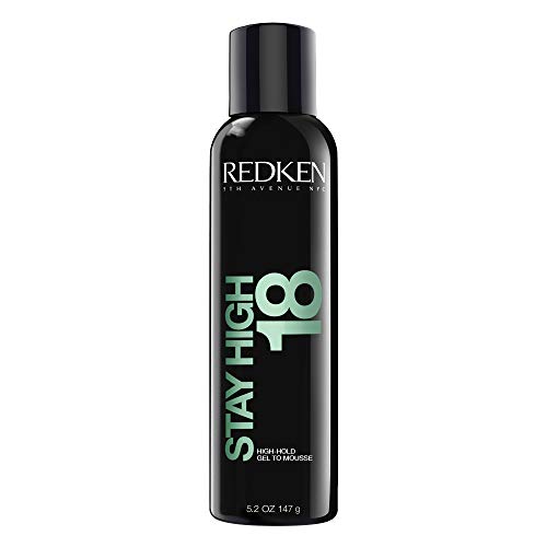 Redken Stay High 18 High-Hold Gel To Mousse | For All Hair Types | Provides L...