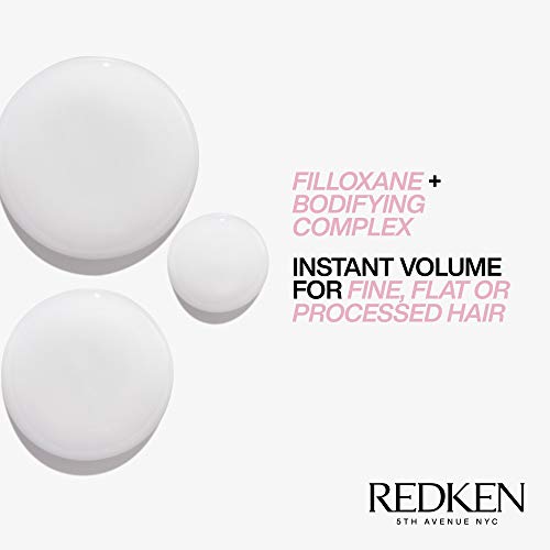 Redken Volume Injection Shampoo | For Fine Hair | Adding Lift & Body | Parabe...