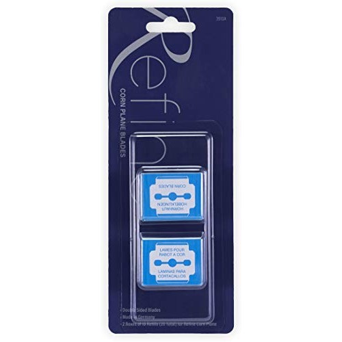 Refine Corn Plane Blades 40pack, Silver, 20 Count