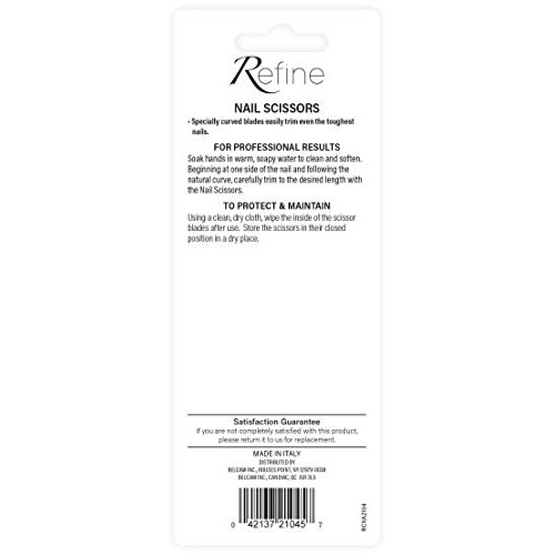 Refine Nail Scissors,Silver