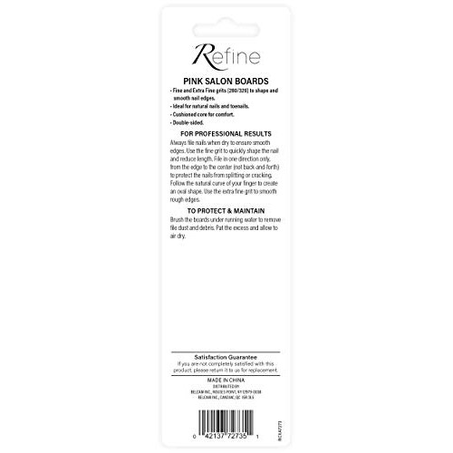 Refine Salon Boards, Pink, 2 Count - Pack of 3