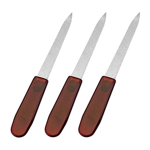 Refine Sapphire File, Silver/Red, 3 Count