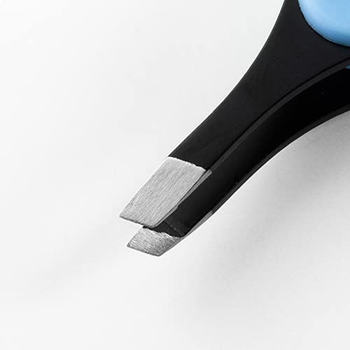 Refine Wide Slant Tip Grip Tweezers