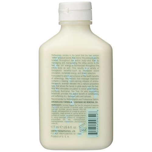 Earth Therapeutics Reflexology Foot Massage Lotion