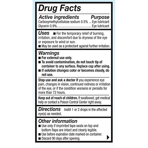 Refresh Optive, Lubricant Eye Drops, 2 Bottles 0.5 fl oz