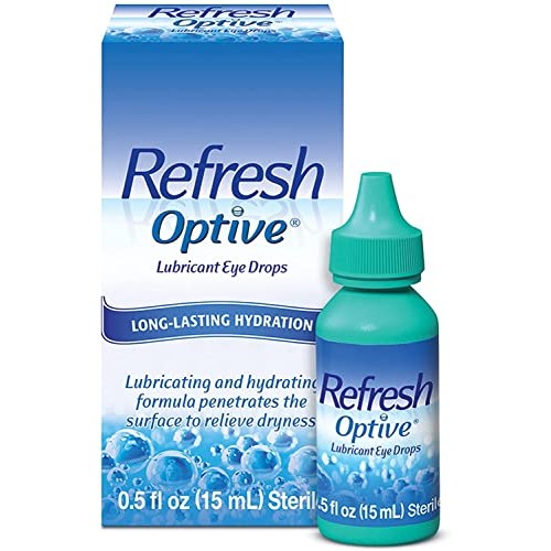 Refresh Optive, Lubricant Eye Drops, 2 Bottles 0.5 fl oz