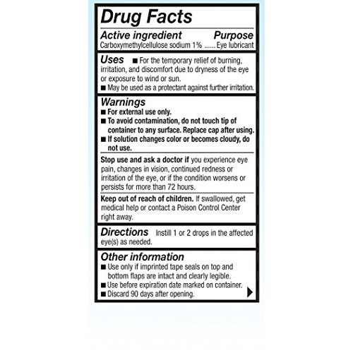 Refresh Liquigel Lubricant Eye Gel Drops, 0.5 Fl Oz Sterile