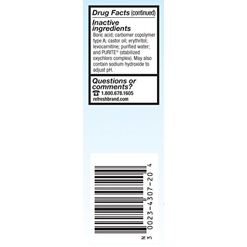 Refresh Optive Advanced Eye Drops, 0.33 Fl Oz (Twin Pack)