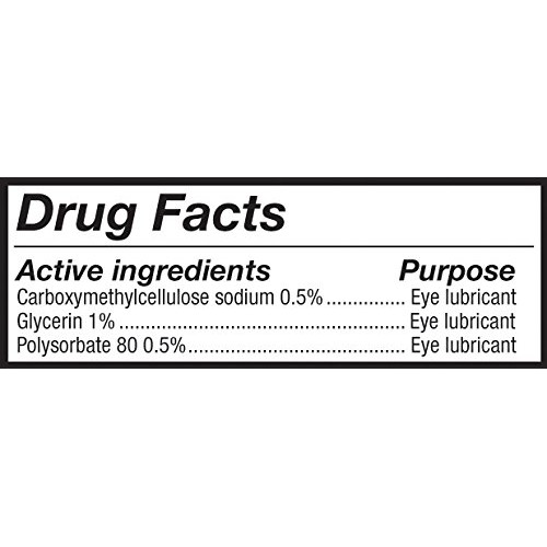 Refresh Optive Advanced Eye Drops, 0.33 Fl Oz (Twin Pack)