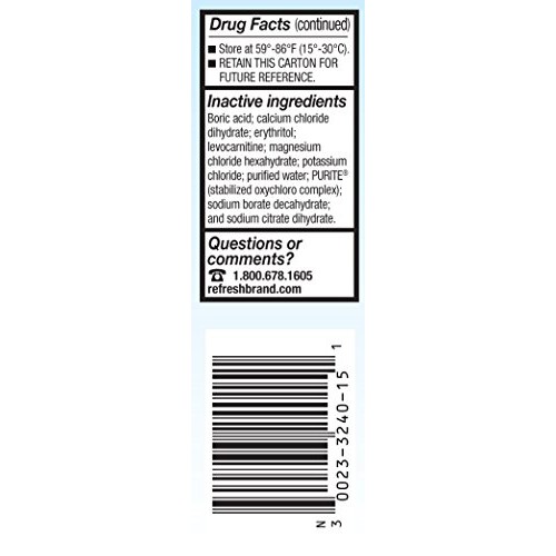 Refresh Optive Lubricant Eye Drops, 0.5 Fl Oz Sterile