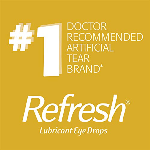 Refresh Optive Mega-3 Lubricant Eye Drops, Preservative-Free, 0.01 Fl Oz Sing...