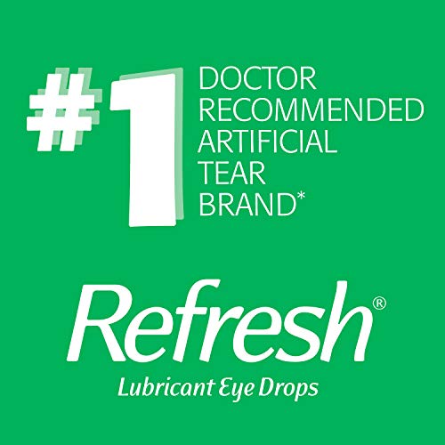 Refresh Plus Lubricant Eye Drops, Preservative-Free, 0.01 Fl Oz Single-Use Co...