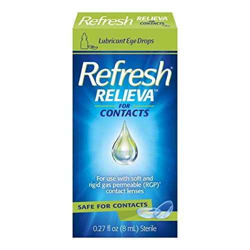 Refresh Relieva for Contacts Lubricant Eye Drops, 0.27 Fl Oz Sterile
