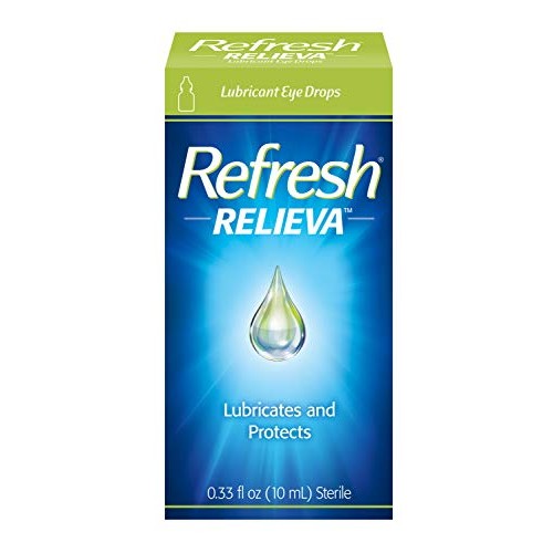Refresh Relieva Lubricant Eye Drops, 0.33 Fl Oz Sterile, Packaging may Vary