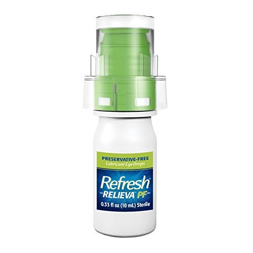 Refresh Relieva Preservative-Free Lubricant Eye Drops 0.33 Fl Oz (10ml) Sterile