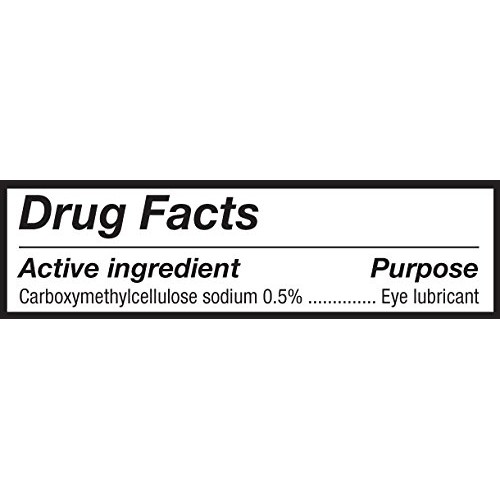 Refresh Tears Lubricant Eye Drops, 0.5 Fl Oz (2 Count)