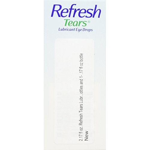Refresh Tears Lubricant Eye Drops (4 x .5 fl oz and 1 x .17 fl oz. bottles)