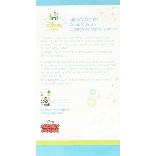 Mickey Mouse Comb & Brush Set