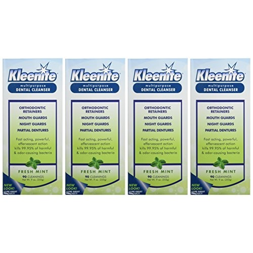 Regent Labs Kleenite, Multipurpose Dental Cleanser, 9 Ounces (Pack of 4)