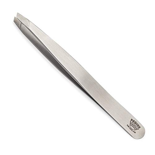 Regine Switzerland Slant Tweezer - Handmade in Switzerland - Professional Eye...