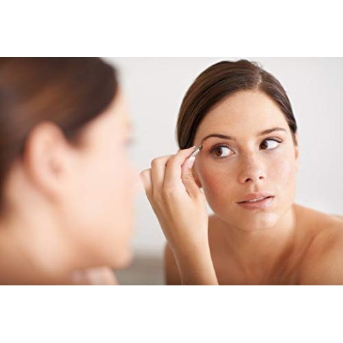 World's Best Tweezers Diamond Tip Tweezer - Diamond Coated Slant Tip Precisio...