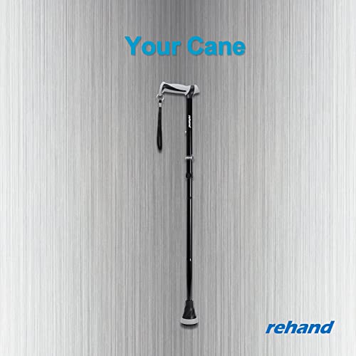 All Terrain Walking Cane, Foldable Walking Sticks for Seniors & Adults, Pivot...