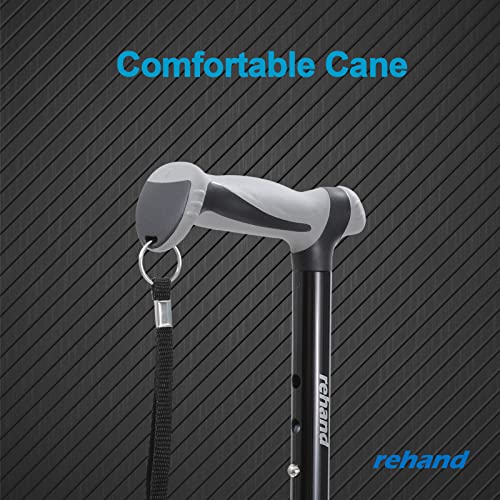 All Terrain Walking Cane, Foldable Walking Sticks for Seniors & Adults, Pivot...