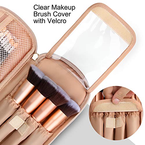 Makeup Bag, Relavel Small Travel Makeup Bag Cosmetic Bags for Women Girls Dua...