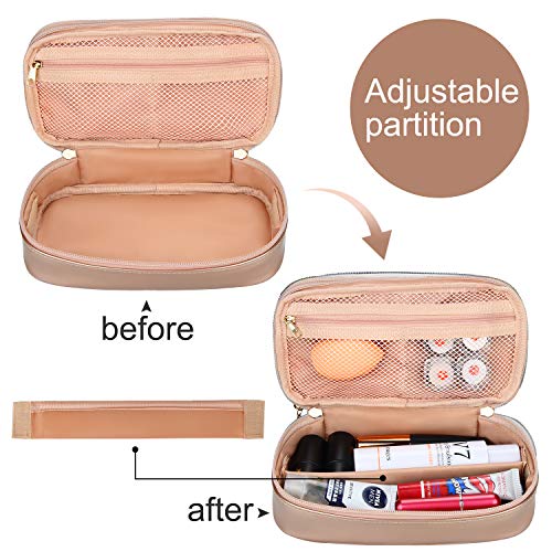 Makeup Bag, Relavel Small Travel Makeup Bag Cosmetic Bags for Women Girls Dua...