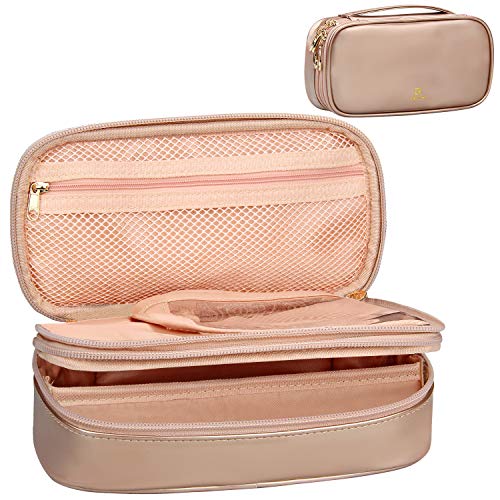 Makeup Bag, Relavel Small Travel Makeup Bag Cosmetic Bags for Women Girls Dua...