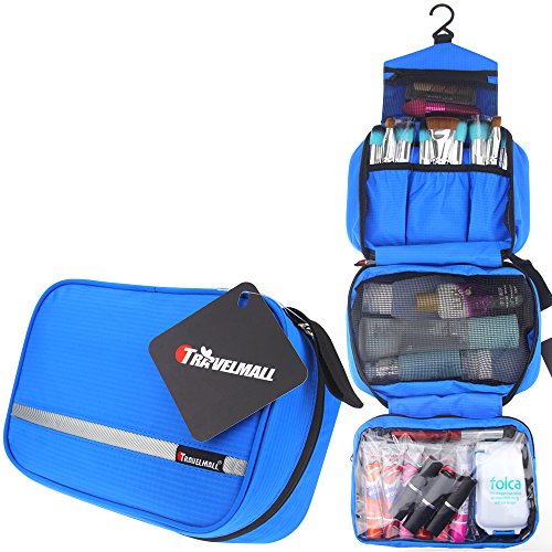 Relavel Travel Toiletry Bag Business Toiletries Bag for Men Shaving Kit Water...