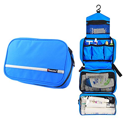 Relavel Travel Toiletry Bag Business Toiletries Bag for Men Shaving Kit Water...