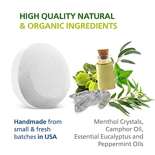 18 Shower Steamers Vapor Tablets Extra Strong for Sinus Relief Aromatherapy S...